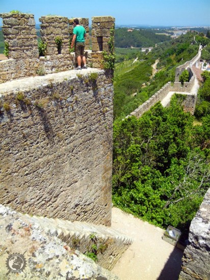 Zidurile cetății Obidos